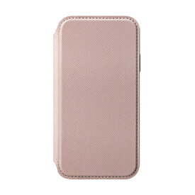 PGA iPhone 13 Pro用 ガラスフリップケース（ピンク） PG-21NGF06PK