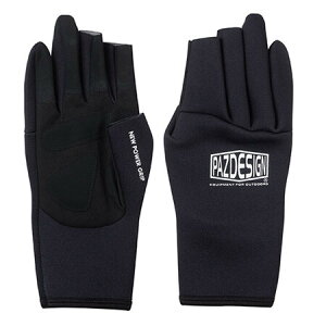 pYfUC Nv3tBK[XO[u2 LTCY(ubNzCg) PGV-042_L(ubNzCg) Pazdesign CHLOROPRENE 3 FINGER LESS GLOVES II tBbVOO[u