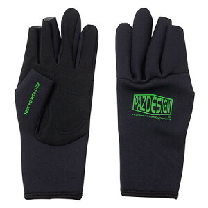 pYfUC Nv3tBK[XO[u2 3LTCY(ubNO[) PGV-042_3L(ubNO[) Pazdesign CHLOROPRENE 3 FINGER LESS GLOVES II tBbVOO[u