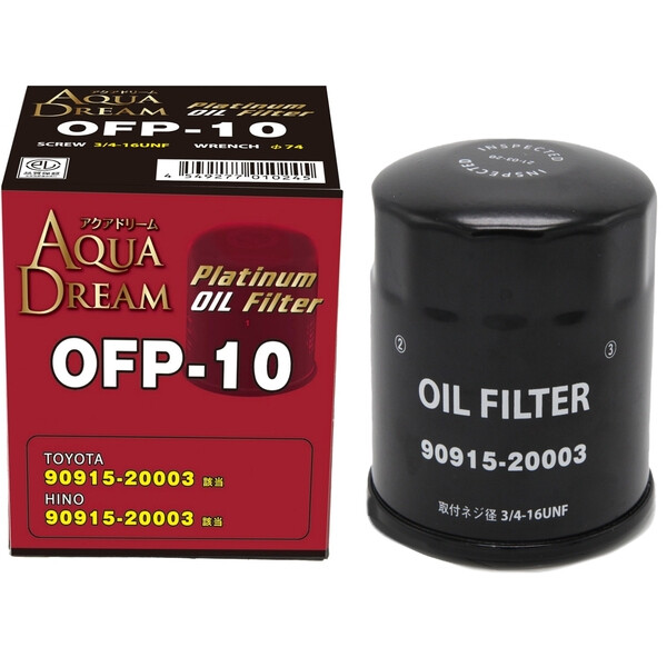 AD-OFP-10 定番の人気シリーズPOINT ポイント 入荷 AQUA DREAM オイルフィルター PLATINUM タイムセール