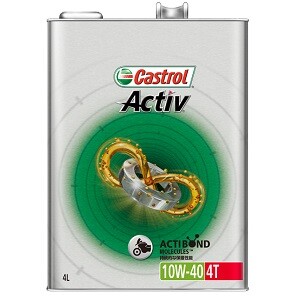ACTIVE4T_10-40_4 カストロール ACTIV 4T 2020A/W新作送料無料 CASTROL お得クーポン発行中 10W-40 4L