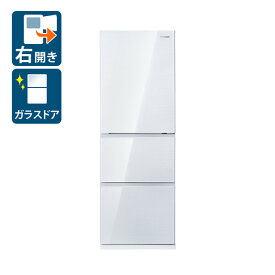 （標準設置料込）HR-G3601W ハイセンス 358L 3ドア冷蔵庫（ガラスホワイト）【右開き】 Hisense [HRG3601W]