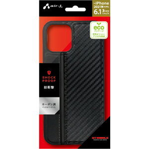 �G�A�[�W�F�C iPhone 13 Pro�i6.1�C���`�j�p �ϏՌ�GP�P�[�X GT MOBILE�i�u���b�N�j AIR-J AC-P21P-GPBK