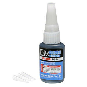 ウェーブ 黒い瞬間接着剤(高粘度タイプ)【OM-122】