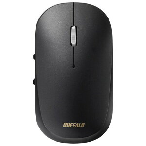 �o�b�t�@���[ ���^ USB Type-A BlueLED�}�E�X 5�{�^���i�m�[�}��/�u���b�N�j BUFFALO BSMBW530NBK