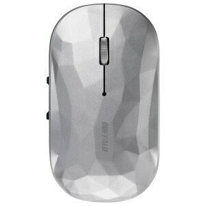 �o�b�t�@���[ ���^ USB Type-A BlueLED�}�E�X 5�{�^���i�W�I���g���[/�V���o�[�j BUFFALO BSMBW530GSV