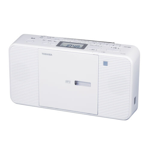 TY-C301-W 東芝 ワイドFM対応 CDラジオ(ホワイト) toshiba 気質アップ