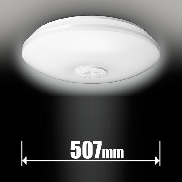 NLEH08018A-SLC 東芝 6畳～8畳用 LEDシーリングライト【カチット式】 TOSHIBA [NLEH08018ASLC]のサムネイル