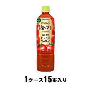 トマト 熟トマト 730g(1ケース15本入) 伊藤園 ジユクトマト730G(ケ-ス)