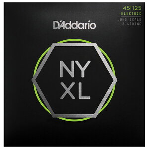 __I GLx[XiLong Scale Lt Top / Med Btm 5-Stringj NYXL45125 D'Addario@NYXL
