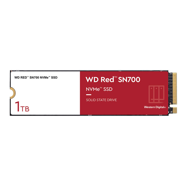 Western Digital（ウエスタンデジタル） WesternDigital M.2 2280 NVMe PCIe Gen3x4 SSD WD Red SN700シリーズ 1TB NAS用SSD  WDS100T1R0C