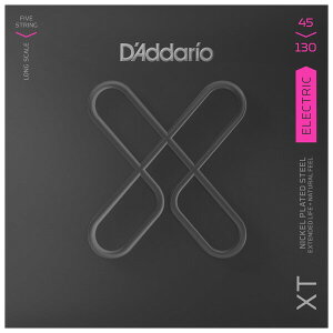 ダダリオ エレキベース弦(Regular Light 5-String / Long Scale) XTB45130 D'Addario XT NICKEL