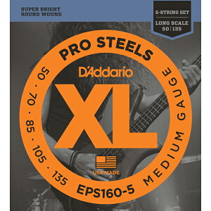 __I GLx[Xi5-String/Longj EPS160-5 D'Addario@XL PROSTEELS