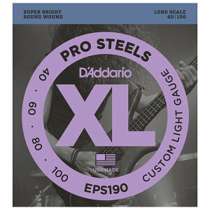 __I GLx[XiLongj EPS190 D'Addario@XL PROSTEELS