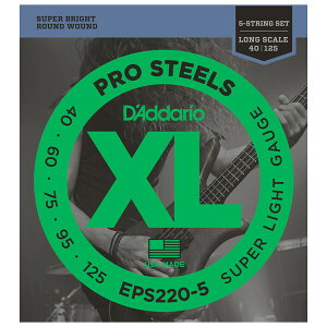 __I GLx[Xi5-String/Longj EPS220-5 D'Addario@XL PROSTEELS