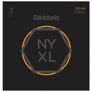 __I GLM^[@3ZbgpbNiNickel Wound Regular Lightj NYXL1046-3P D'Addario@NYXL@Multi-Packs