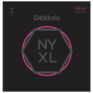 __I GLM^[@3ZbgpbNiNickel Wound Super Lightj NYXL0942-3P D'Addario@NYXL@Multi-Packs