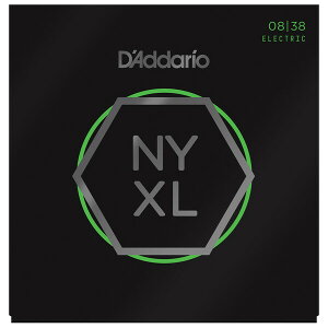 ダダリオ エレキギター弦(Nickel Wound Extra Super Light .008-.038) NYXL0838 D'Addario NYXL