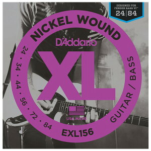 __I GLM^[/x[XiElectric Guitar/Bass-Fender BassVIj EXL156 D'Addario@XL NICKEL