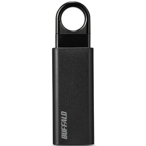 �o�b�t�@���[�bBUFFALO USB 3.1(Gen1)�Ή� �m�b�N��USB�������[ 128GB(�u���b�N) RUF3-KS128GA-BK