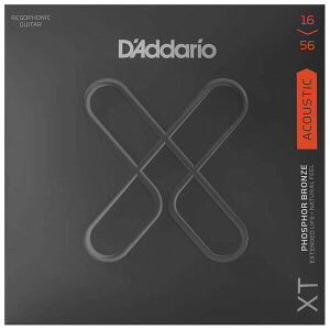 __I AR[XeBbNM^[iResophonic Set .016-.056j XTAPB1656 D'Addario@XT Phosphor Bronze