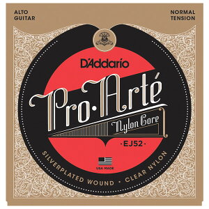 __I NVbNM^[iAlto Guitar Silver/Clear/Normalj EJ52 D'Addario@PRO-ARTE NYLON