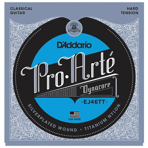�_�_���I �N���V�b�N�M�^�[���iDynacore Titanium Trebles Hard Tension�j EJ46TT D'Addario�@PRO-ARTE DYNACORE