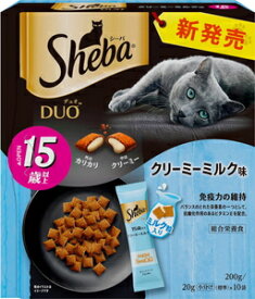 シーバ デュオ 15歳以上 クリーミーミルク味 200g（20g×10袋入り） マースジャパンリミテッド SDUO15サイクリ-ミ-ミルク 200