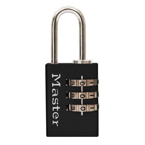 �}�X�^�[���b�N �i���o�[�ώ��싞���i�u���b�N�j 620JADBLK Master Lock [620JADBLK]