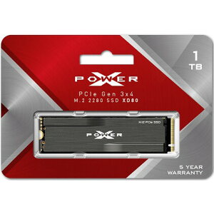 Silicon PowerbVRp[ SiliconPower M.2 2280 NVMe PCIe 3.0x4 SSD 1TB XD80 SP001TBP34XD8005