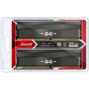 Silicon PowerbVRp[ PC4-28800 (DDR4-3600j288pin UDIMM 32GBi16GB×2) SP032GXLZU360FDC