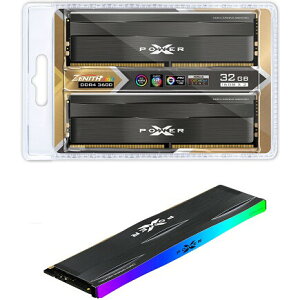 Silicon PowerbVRp[ PC4-28800 (DDR4-3600j288pin UDIMM 32GBi16GB×2) SP032GXLZU360FDD