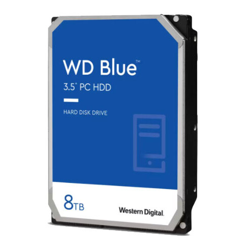 Western Digital（ウエスタンデジタル） 3.5インチ内蔵ハードディスク WD Blue 8TB（バルク品）  WD80EAZZ