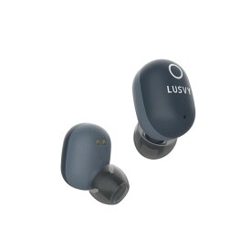 L102BEANBB ナガオカ 完全ワイヤレス　Bluetoothイヤホン(ブラックビーンズ) NAGAOKA　LUSVY