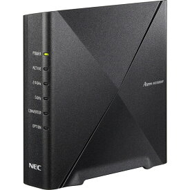 NEC 11ax（Wi-Fi 6）対応 無線LANルーター親機 (1201＋300Mbps) PA-WX1500HP