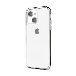 motomo iPhone 13�i6.1�C���`�j�p �w�ʃJ�o�[�^ INO LINE INFINITY CLEAR�P�[�X�i�V���o�[�j MT21572I13SV