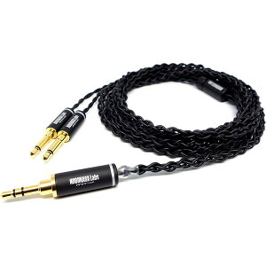 �m�u�i�K���{ �w�b�h�z�����P�[�u��(1.2m)�y3.5mm���m����×2��3.5mm�X�e���I�~�j�z��V�i���낤�j NLA-GRU NOBUNAGA Labs Advance�V���[�Y