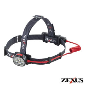 ZX-R380 ゼクサス 充電式LEDヘッドライト 1000ルーメン(ブラック) ZEXUS [ZXR380]