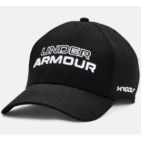 UA-1361545-001-LG/XL アンダーアーマー UAジョーダン スピース ツアー ハット(ブラック/ホワイト・サイズ：LG/XL) UNDER ARMOUR　UA Jordan Spieth Tour Hat