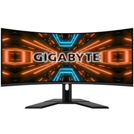 GIGABYTE（ギガバイト） 34型 湾曲 ウルトラワイド ゲーミング液晶ディスプレイ（UWQHD/曲面1500R/VA/144Hz/1ms（MPRT）/DisplayHDR 400/AMD FreeSync Premium/DisplayPort/HDMI2.0） G34WQC A Gaming Monitor GIGABYTE G34WQC A