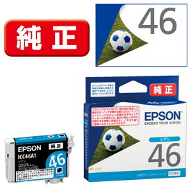 エプソン ［純正］インクカートリッジ（シアン） EPSON ICC46A1