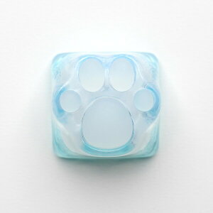 ZOMO PLUSi]vXj L[Lbv 3Dvg(ACXu[) ZOMO PLUS 3D Printed Kitty Paw Keycap Ice for Cherry MX Switches ZP3DKITTYPAWICE