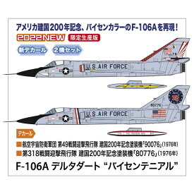 ハセガワ 1/72 F-106A デルタダート “バイセンテニアル”【02402】 プラモデル