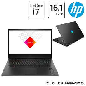 HP（エイチピー） 500N7PA-AAAA Core i7 - 11800H 16GB メモリ 512GB SSD PCIe規格 RTX 3060 Windows 11 Wi-Fi 6 ゲーミングノートパソコン 16.1型 フルHD 非光沢 IPS OMEN by HP Laptop 16 シャドウブラック OMEN by HP Laptop 16-b0000 シリーズ