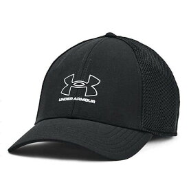 UA-1369804-001-LGXL アンダーアーマー UA ISO-CHILL ドライバー メッシュキャップ(Black/White・サイズ：LG/XL) UNDER ARMOUR　UA ISO-CHILL DRIVER MESH CAP