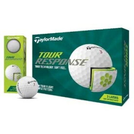 TM22-TR-RES テーラーメイド ツアーレスポンス ゴルフボール 2022年モデル 1ダース 12個入り TaylorMade TOUR RESPONSE BALL