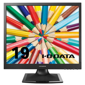 I/Oデータ 19型 スクエア 液晶ディスプレイ（ブラック） LCD-AD192SEDSB-A