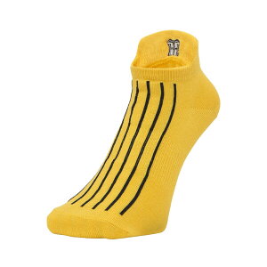 ミズノ 【阪神タイガース公認】アンクルソックス(イエロー×ブラック・サイズ:25-27cm) 12JRUT0345 【阪神タイガース】 MIZUNO 2022年