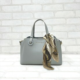 ファクトリーフジタ レディース くるみハトメ 2WAY ショルダーバッグ（サックス） 13102998-SAX SAVOY WHITE LABEL　Emily.(small size)