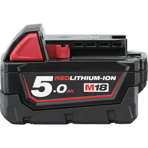 �~���E�H�[�L�[ M18 5.0Ah �o�b�e���[ M18 B5 JP Milwaukee REDLITHIUM-ION 18V 5Ah Milwaukee REDLITHIUM-ION